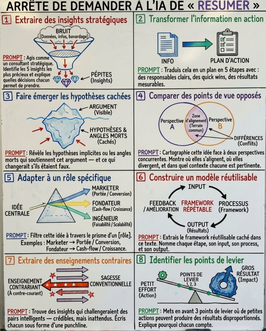 Arrête de demander à l’IA de résumer